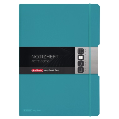 Herlitz Notizheft my.book flex DIN A4 caribbean turquoise Produktbild