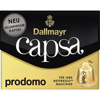 Dallmayr Kaffeekapsel capsa prodomo Produktbild pa_produktabbildung_2 L
