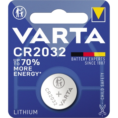 Varta Knopfzelle Electronics CR2032 Produktbild pa_produktabbildung_1 L