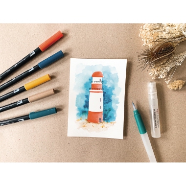 Tombow Malset Watercoloring Seaside Produktbild pa_ohnedeko_2 L