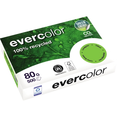 Clairefontaine Kopierpapier evercolor lindgrün Produktbild