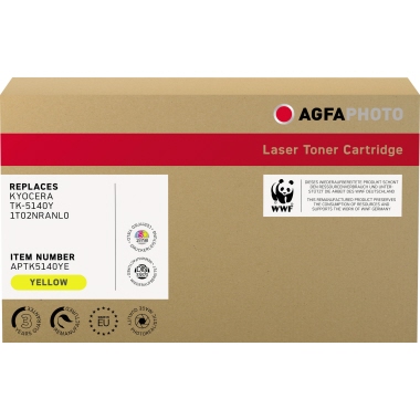 AgfaPhoto Toner Kompatibel mit KYOCERA TK-5140Y gelb Produktbild pa_produktabbildung_1 L