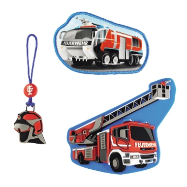Step by Step Rucksack Accessoire Magic Mags Fire Engine Produktbild
