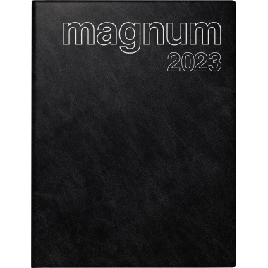 rido/idé Buchkalender magnum 2023 schwarz Produktbild