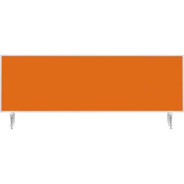 magnetoplan® Tischtrennwand VarioPin 160 x 50 cm (B x H) orange Produktbild
