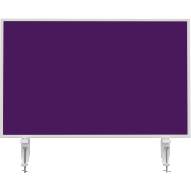 magnetoplan® Tischtrennwand VarioPin 80 x 50 cm (B x H) violett Produktbild