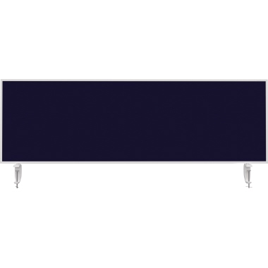 magnetoplan® Tischtrennwand VarioPin 160 x 50 cm (B x H) dunkelblau Produktbild