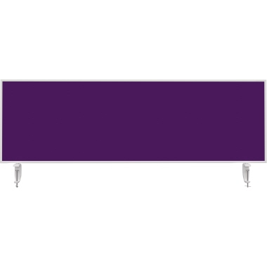 magnetoplan® Tischtrennwand VarioPin 160 x 50 cm (B x H) violett Produktbild