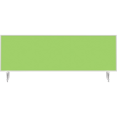 magnetoplan® Tischtrennwand VarioPin 160 x 50 cm (B x H) grün Produktbild