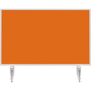 magnetoplan® Tischtrennwand VarioPin 80 x 50 cm (B x H) orange Produktbild