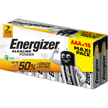 Energizer® Batterie Alkaline Power AAA/Micro Produktbild pa_produktabbildung_1 L