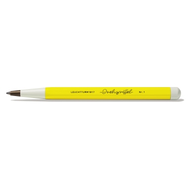 LEUCHTTURM Kugelschreiber Drehgriffel Nr. 1 zitrone Produktbild