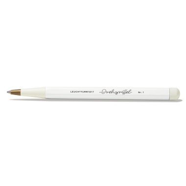 LEUCHTTURM Kugelschreiber Drehgriffel Nr. 1 weiß Produktbild