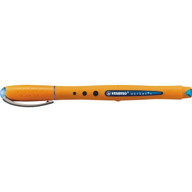 STABILO® Tintenroller worker®+ medium blau Produktbild