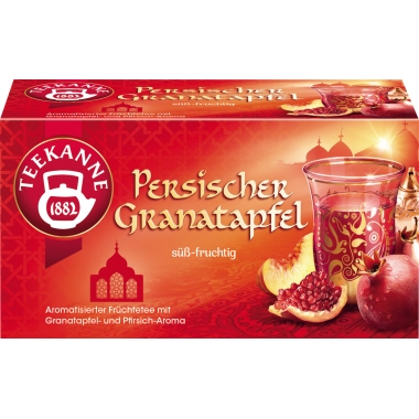 Teekanne Tee Länder Persischer Granatapfel Produktbild