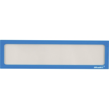 Ultradex Magnetrahmen Infotasche 31,2 x 6 cm (B x H) 5 St./Pack. blau Produktbild