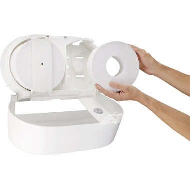 Aquarius Toilettenpapierspender Toilet Tissue weiß Produktbild pa_ohnedeko_3 L