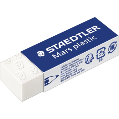 STAEDTLER® Radierer Mars® plastic 2,3 x 1,3 x 6,5 cm (B x H x L) Produktbild
