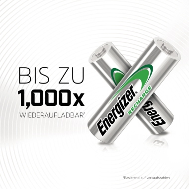 Energizer® Akku Recharge PowerPlus AA/Mignon 10 St./Pack. Produktbild pi_pikto_1 pi