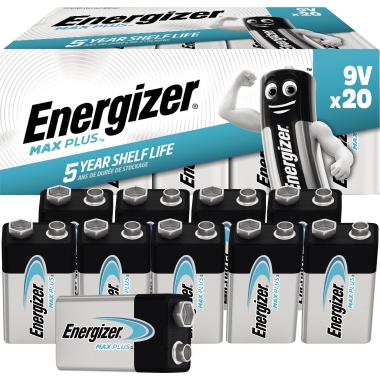 Energizer® Batterie Max Plus™ E-Block 20 St./Pack. Produktbild pa_produktabbildung_1 L