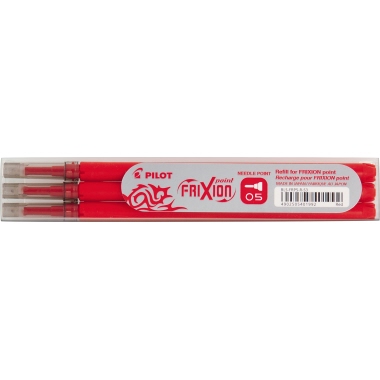 PILOT Tintenrollermine FriXion Point 3 St./Pack. rot Produktbild