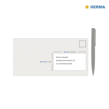 HERMA Typenschildetikett 96 x 50,8 mm (B x H) 25 Bl./Pack. Produktbild pa_ohnedeko_1 L