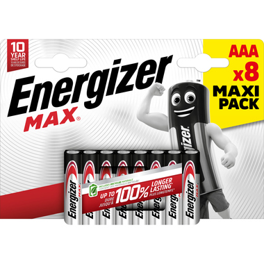 Energizer® Batterie Max® AAA/Micro 4 St./Pack. Produktbild pa_produktabbildung_2 L