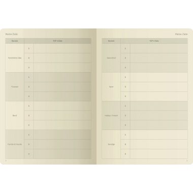 SIGEL Buchkalender Conceptum Wochenplan Produktbild pa_produktabbildung_3 L