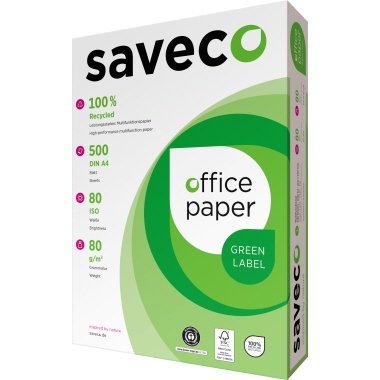 Saveco Kopierpapier Green Label DIN A4 Produktbild