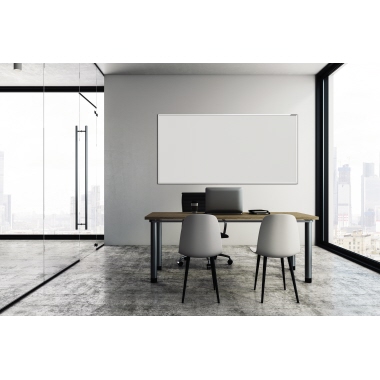 magnetoplan® Whiteboard Design CC 300 x 120 cm (B x H) Produktbild pa_ohnedeko_1 L