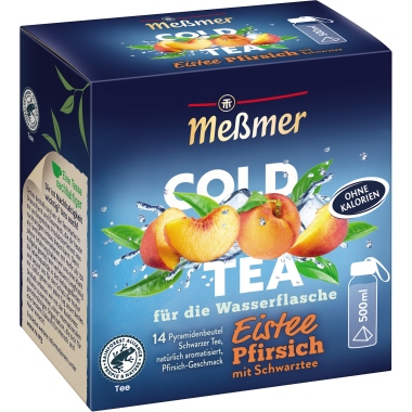 Meßmer Tee Cold Eistee Pfirsich Produktbild