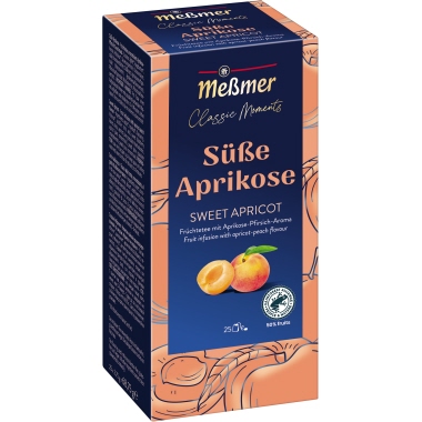 Meßmer Tee Classic Moments Süße Aprikose Produktbild
