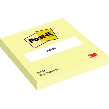 Post-it Haftnotiz Notes 76 x 76 mm (B x H) Produktbild