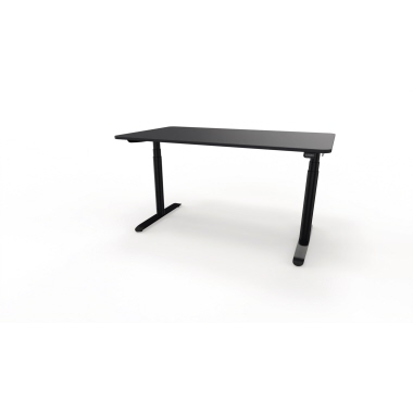 Schreibtisch se:lab e-desk 1.400 x 650-1.280 x 900 mm (B x H x T) schwarz schwarz Produktbild pa_produktabbildung_2 L