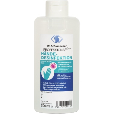 Dr. Schumacher Handdesinfektion Professional@home 0,5 l Produktbild