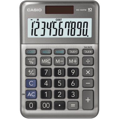 CASIO® Tischrechner MS-100FM Produktbild pa_produktabbildung_2 L