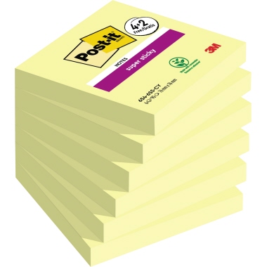 Post-it® Haftnotiz Super Sticky Notes Produktbild