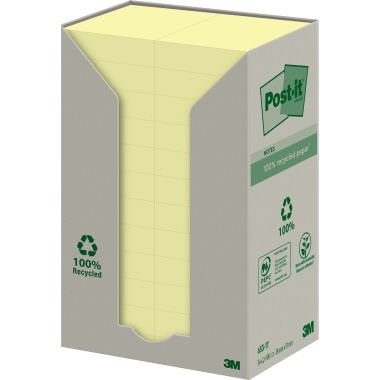Post-it® Haftnotiz Recycling Notes Tower 38 x 51 mm (B x H) Produktbild pa_produktabbildung_1 L