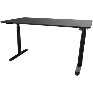 Schreibtisch se:lab e-desk 1.400 x 650-1.280 x 900 mm (B x H x T) schwarz schwarz Produktbild pa_produktabbildung_1 L
