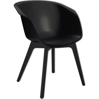 Sedus Konferenzstuhl on spot ohne Sitzpolsterung schwarz schwarz Produktbild pa_produktabbildung_1 L