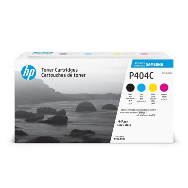HP Toner CLT-P404C schwarz, cyan, magenta, gelb Produktbild pa_produktabbildung_1 L