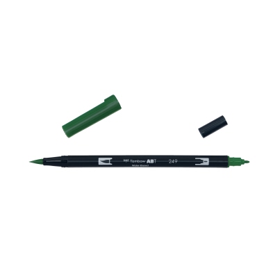 Tombow Pinselstift ABT Dual 249 hunter green Produktbild