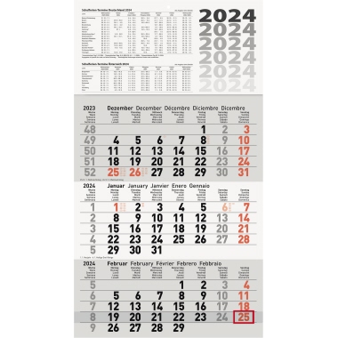 Glocken Wandkalender 2024 Produktbild