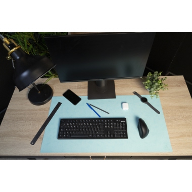 Exacompta Schreibunterlage Home Office 90 x 43 cm (B x H) tropisch/blaugrün Produktbild pa_ohnedeko_1 L