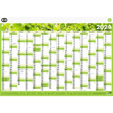 Soennecken Plakatkalender oeco 2024 Produktbild