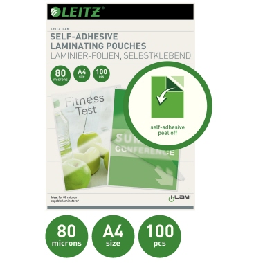 Leitz Laminierfolie iLAM DIN A4 Produktbild pa_produktabbildung_1 L