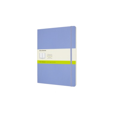 Moleskine® Notizbuch Classic Softcover XL blanko hortensienblau Produktbild