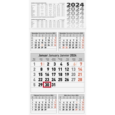 BRUNNEN Wandkalender 2024 Produktbild pa_produktabbildung_1 L