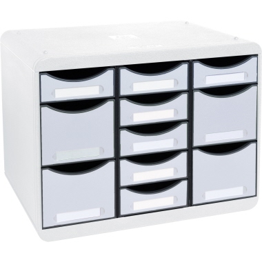 Exacompta Schubladenbox STORE-BOX Multi Office lichtgrau Produktbild pa_produktabbildung_1 L