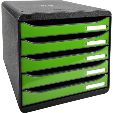 Exacompta Schubladenbox BIG-BOX plus Glossy apfelgrün glossy Produktbild